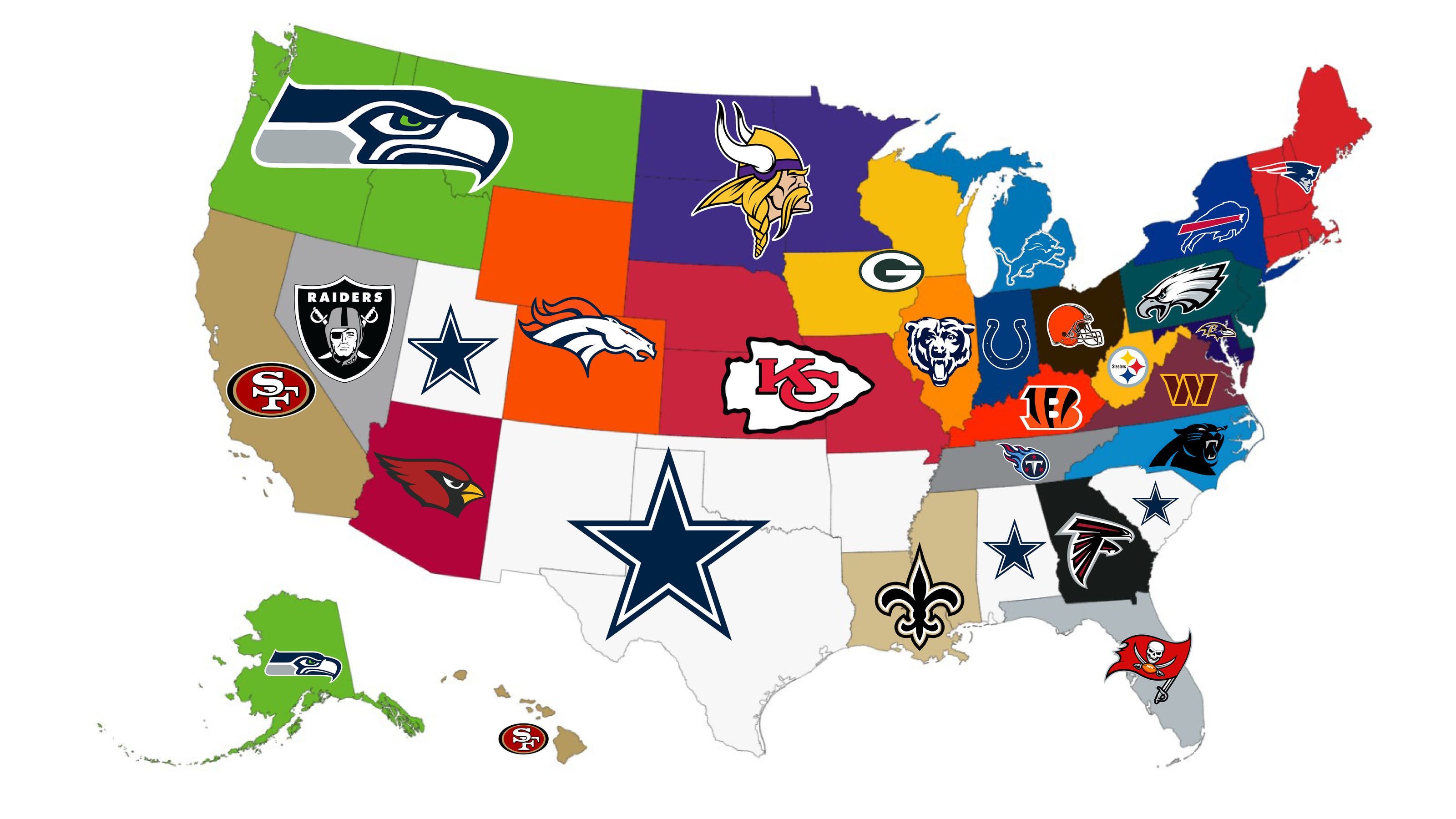 finansiere mytologi ingen Who are the most popular NFL teams? Cowboys lead US in search hits