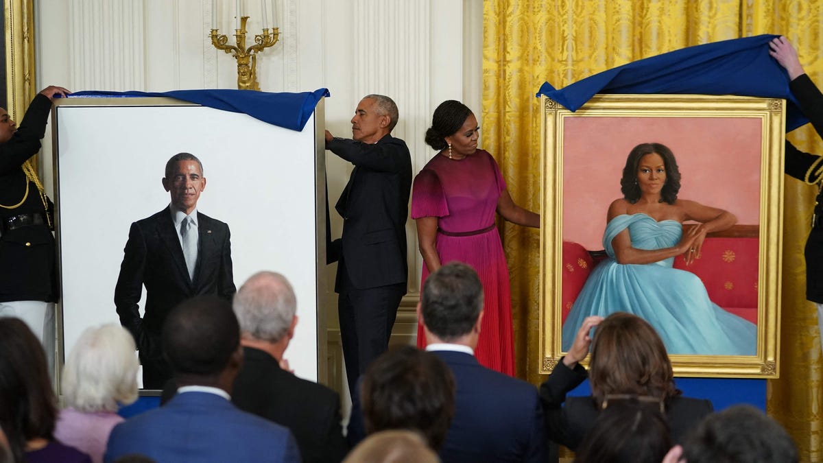 Roosevelt, Lincoln and the Obamas. The stories behind iconic presidential portraits.