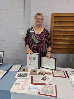 Susan Matthews loves to share information on how to start or advance a search for family records.  The next opportunity to hear her speak is at 5:30 pm this Tuesday at the Marion Public Library.  This class is free and open to the public.  No advance registration is required.