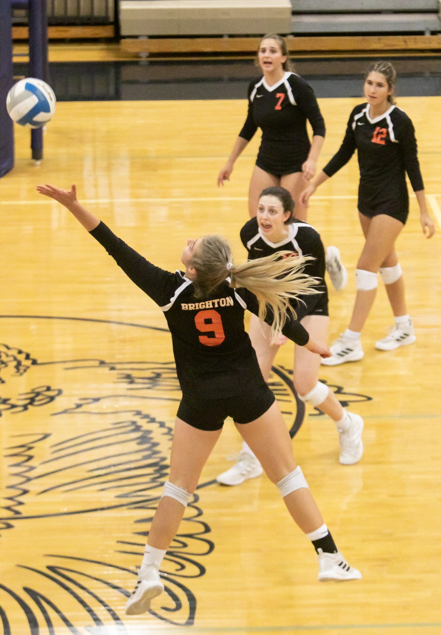 Brighton extends volleyball dominance over Hartland