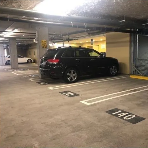 A parking spot in San Francisco that has been list