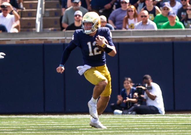 Will quarterback Tyler Buchner return and lead the Irish to a bowl victory on Friday?