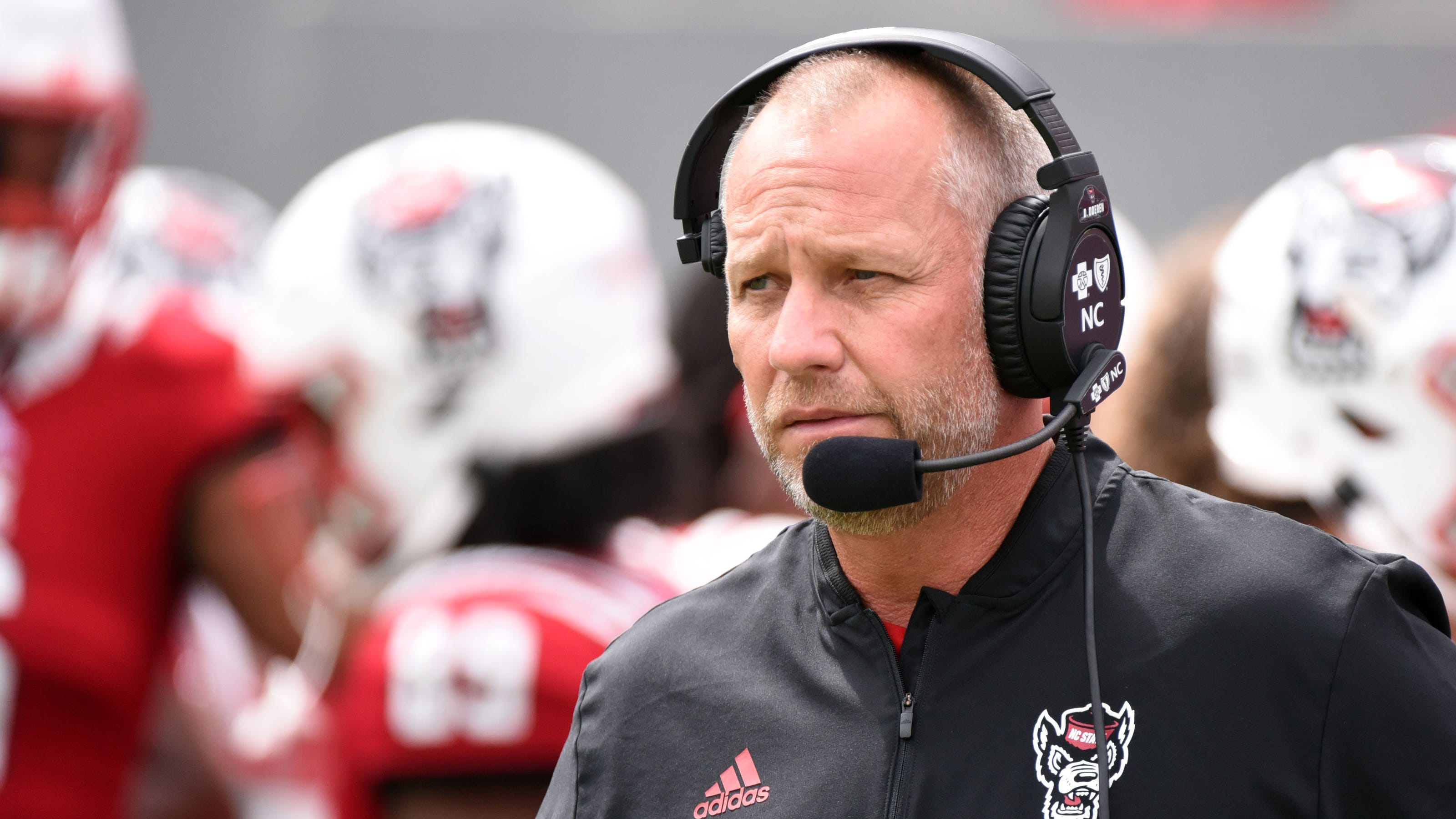 NC State football coach was asked about the opening at Nebraska. Here's  what he said