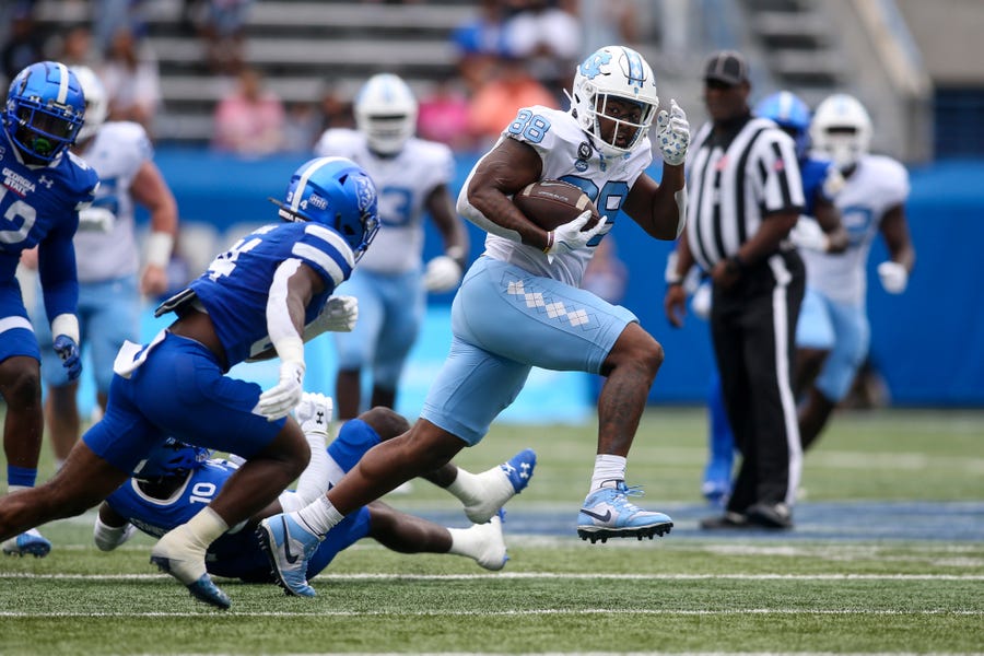 UNC football holds off Georgia State despite another shaky defensive showing