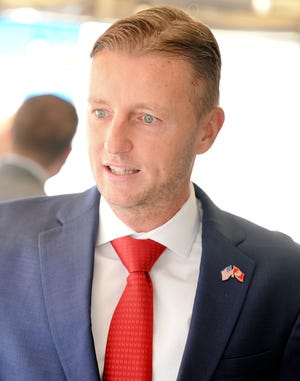 Jesse Brown, the Republican candidate running against Bill Keating for the seat in the 9th Congressional District.