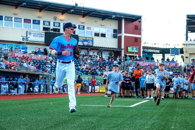 Blue Wahoos outfielder Griffin Conine has become team's all-time single-season home run and RBI leader.