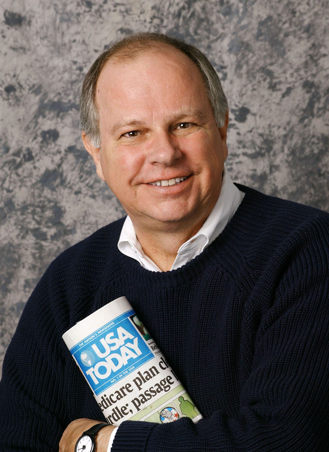 Richard Curtis, managing editor of Design Dept. at USA TODAY, in a 2008 photograph. 