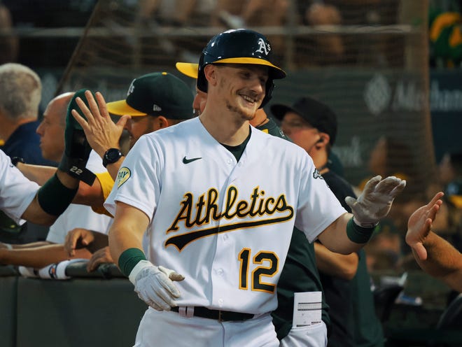Oakland catcher Sean Murphy is one of the most sought-after trade chips in all of baseball.