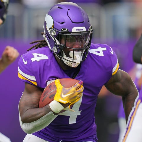 Vikings running back Dalvin Cook accounted for 108