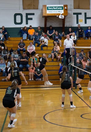North Adams-Jerome volleyball defeats Pittsford in 4 sets