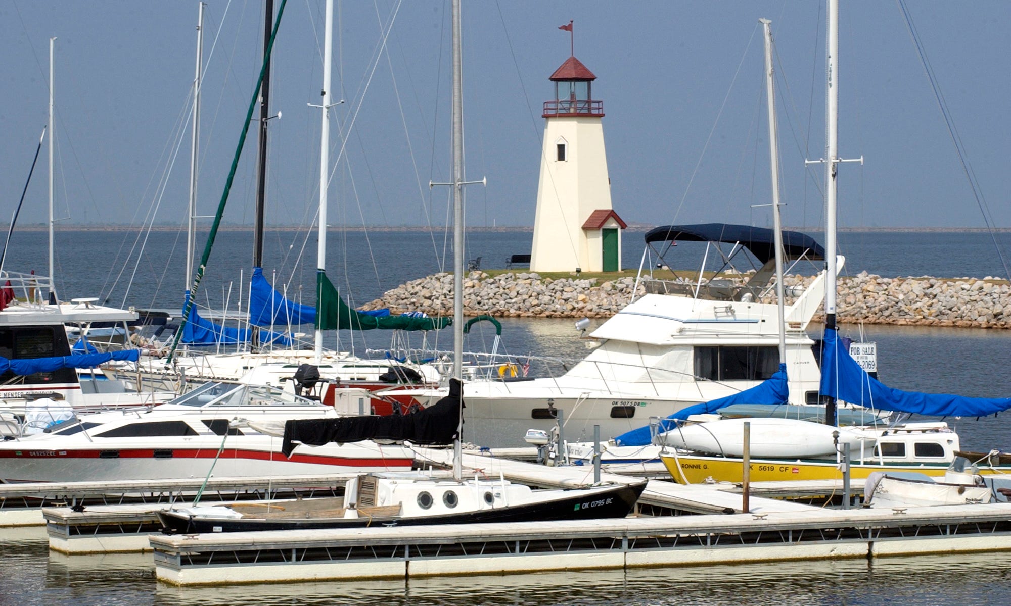 The Lake Hefner lighthouse is more than just a photo op