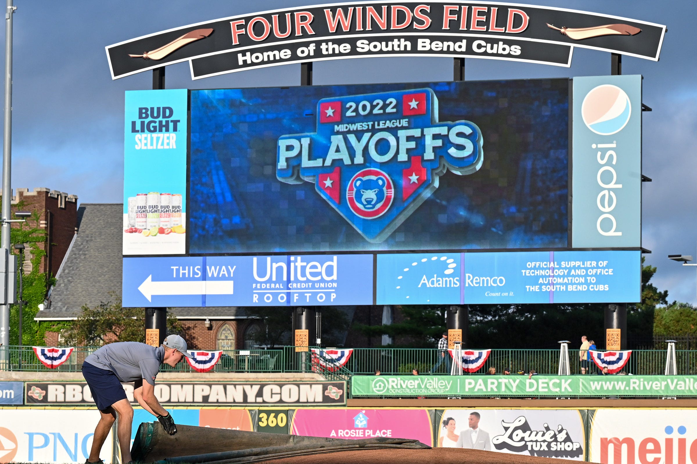 The South Bend Cubs lost in playoff action Thursday night