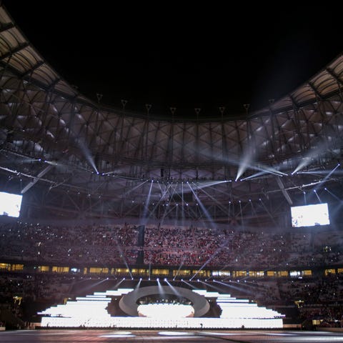 The opening ceremony takes places ahead of the Lus