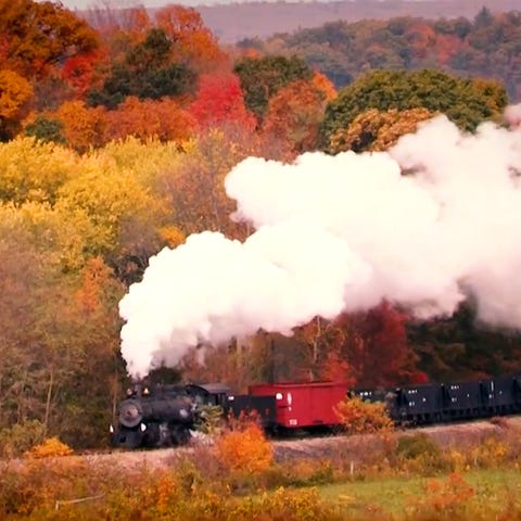 Skip the road trip and hop on one of 5 fall foliag