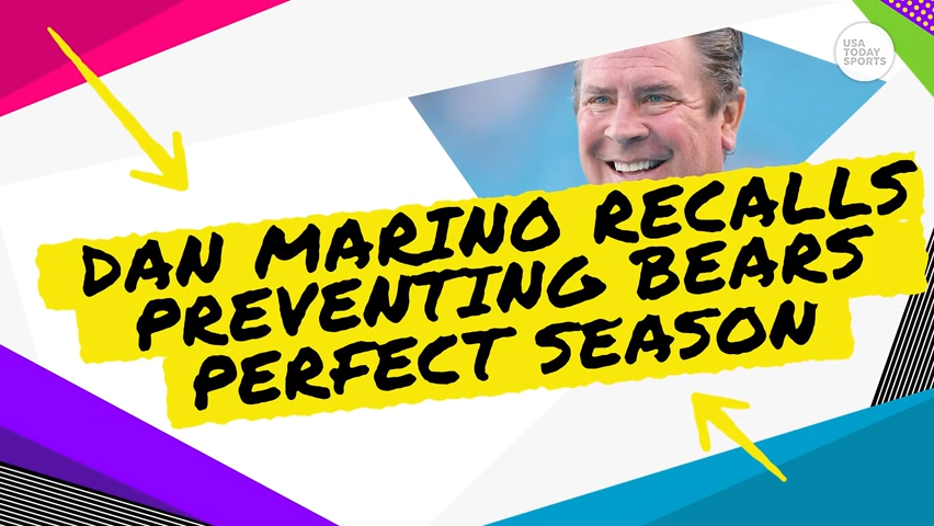 Dan Marino recalls preventing Bears perfect season in 1985