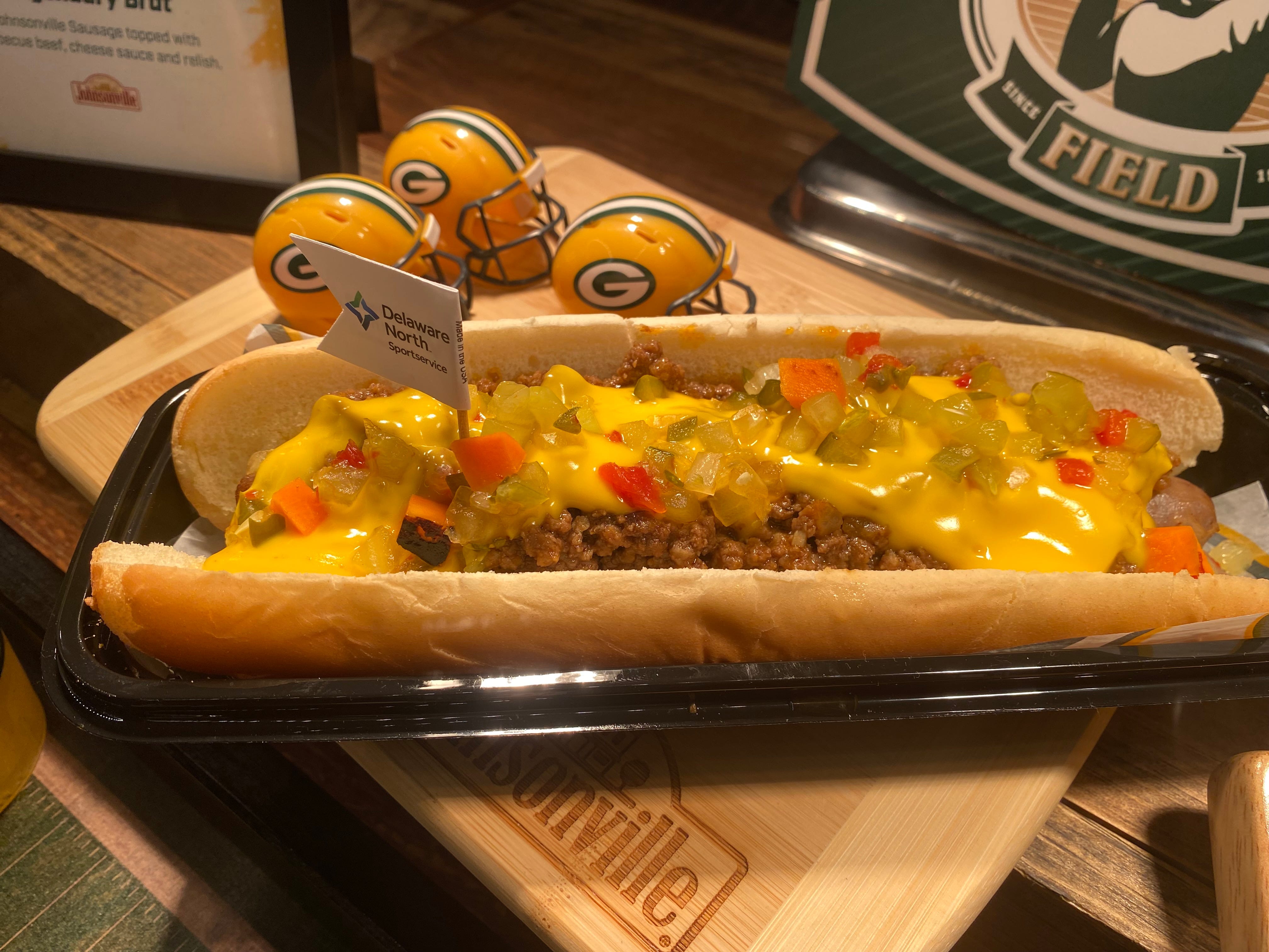 Packers add new foods to Lambeau Field menu. Check them out here.