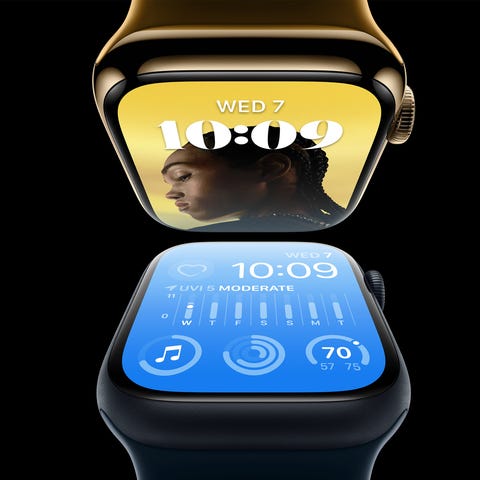 The Apple Watch Series 8.