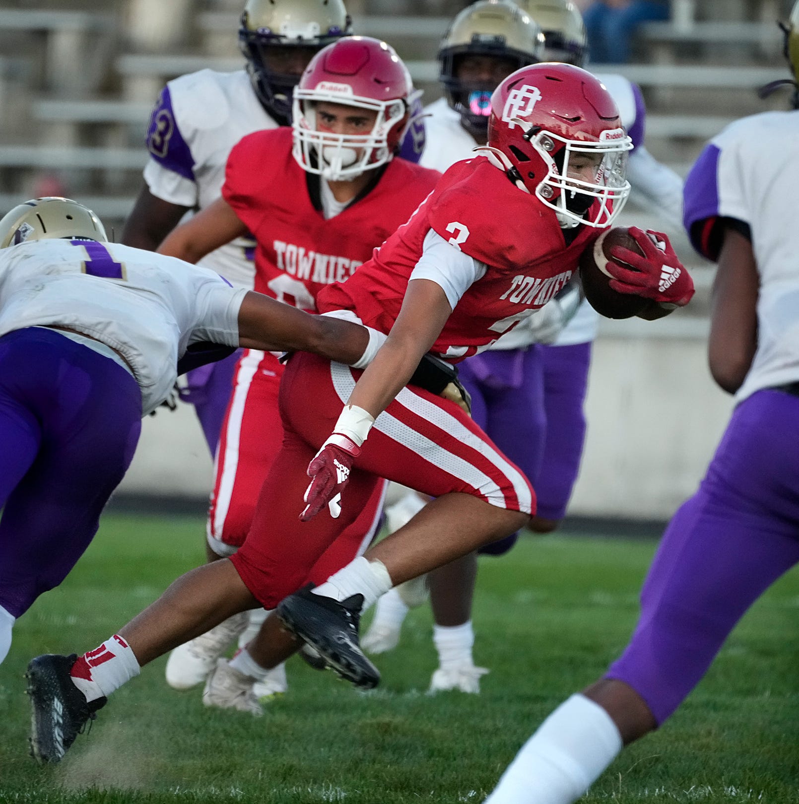 Scores and stats as league play begins for RI high school football