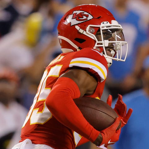 Jaylen Watson returns an interception 99-yards for