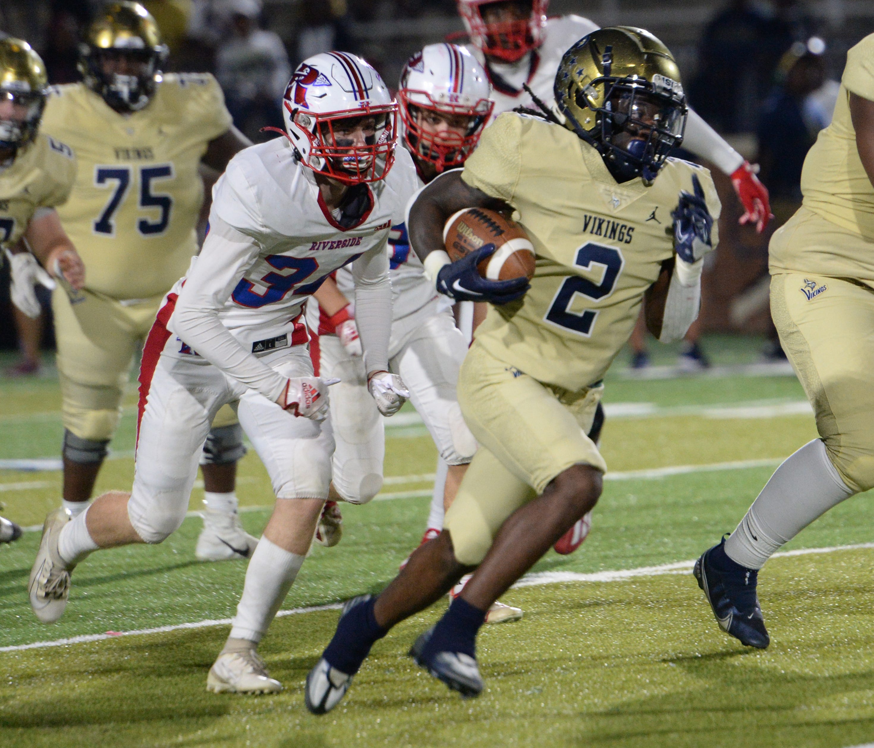 SCHSL football Spartanburg offense too much for Riverside