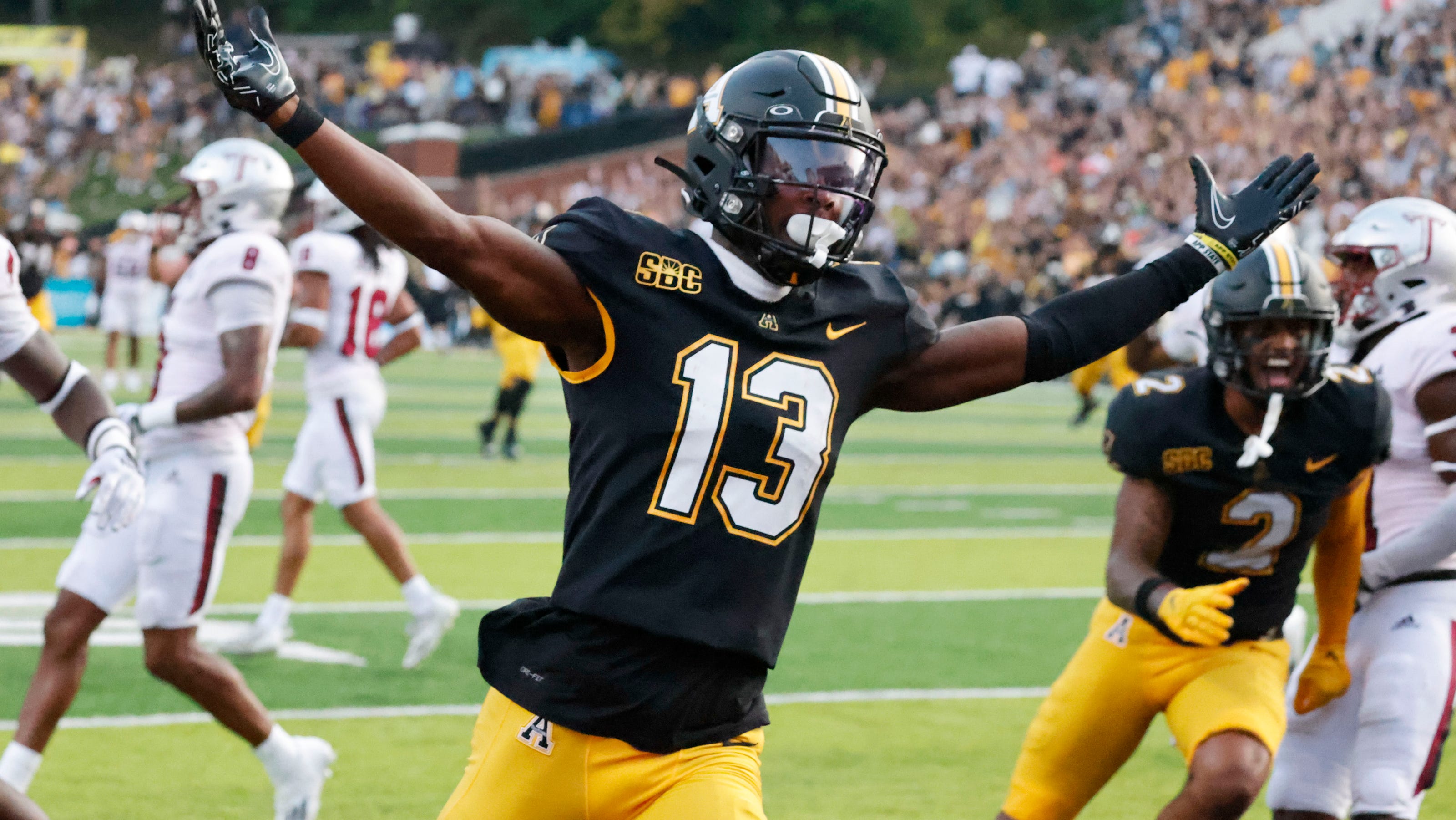 App State football beats Troy on lastsecond Hail Mary