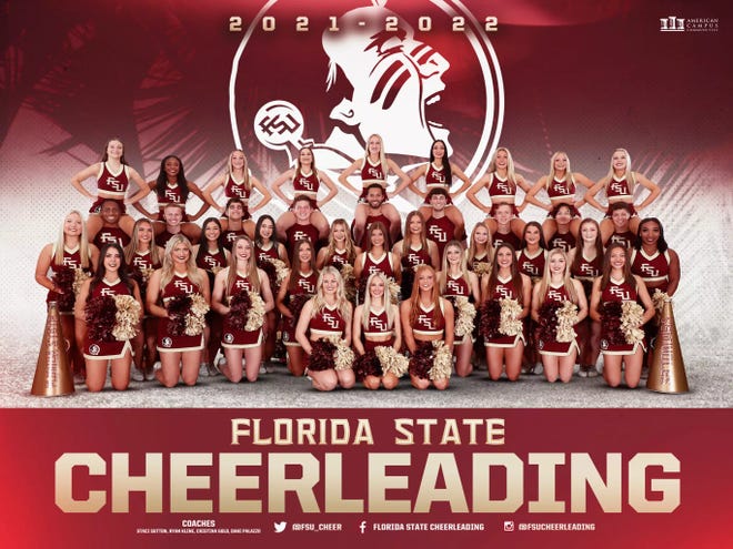 FSU cheerleading currently holds a top five ranking in the country.