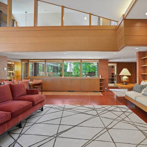 A Frank Lloyd Wright home in Mount Pleasant is on 