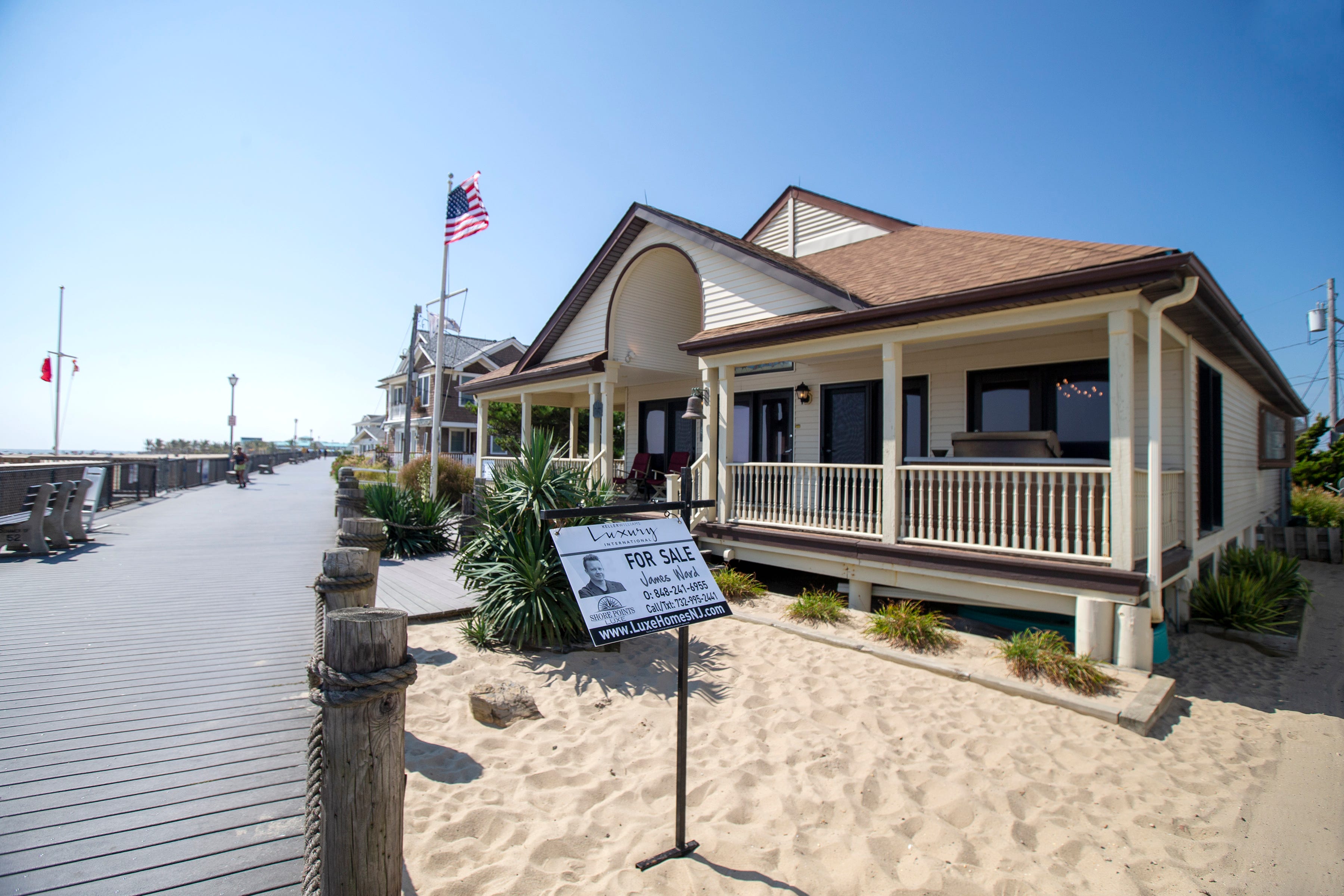‘Sinatra House’ on the Boardwalk in Point Pleasant Beach is for sale