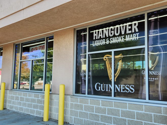 Hangover Liquor and Smoke Mart is located at 4703 E. Arrowhead Parkway.