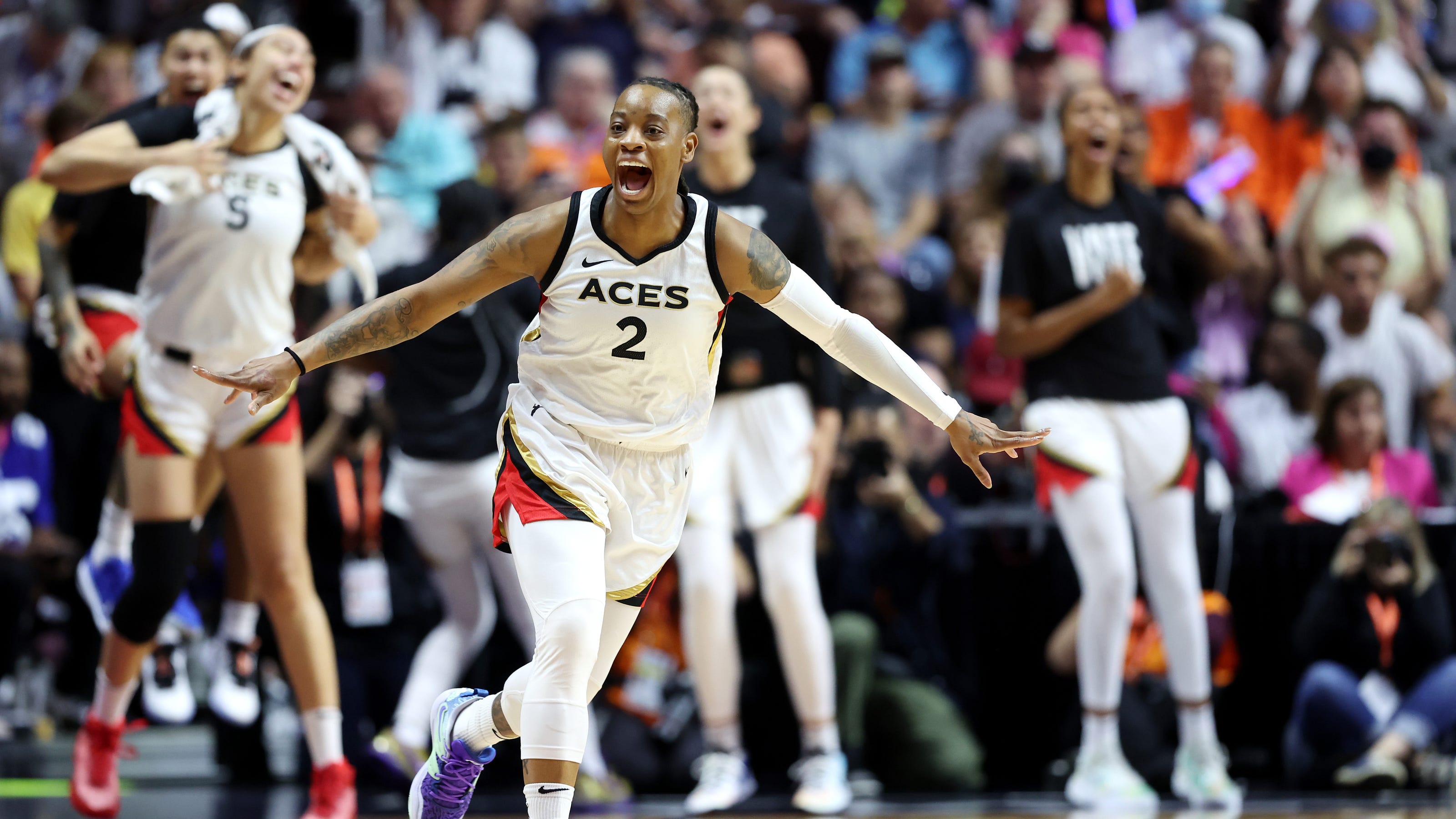 Coming up Aces! Las Vegas beats Connecticut  Sun to win first WNBA championship