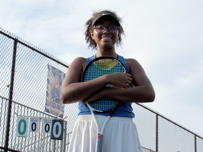 Bexley freshman Amiya Bowles has a serve averaging more than 90 mph and high expectations for the Division II postseason. After missing the early part of the season to play in tournaments, she was 7-0 through Sept. 21.