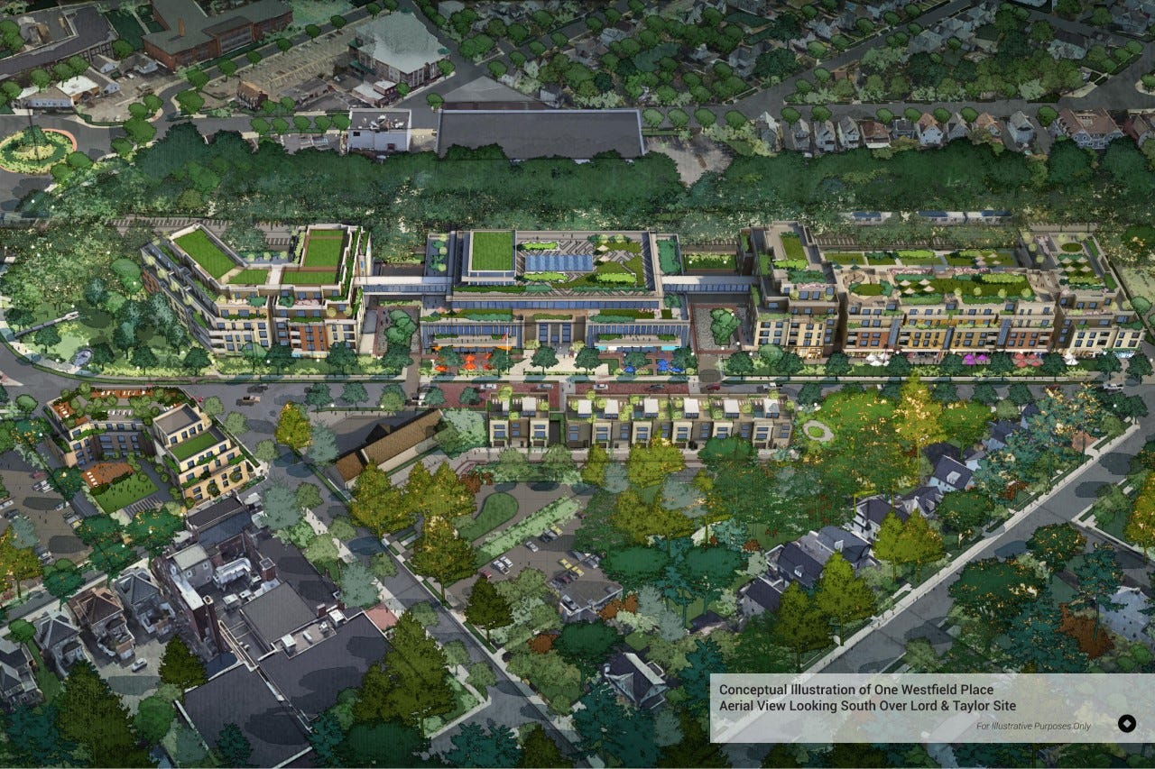 Westfield redevelopment project could yield 213 million in town