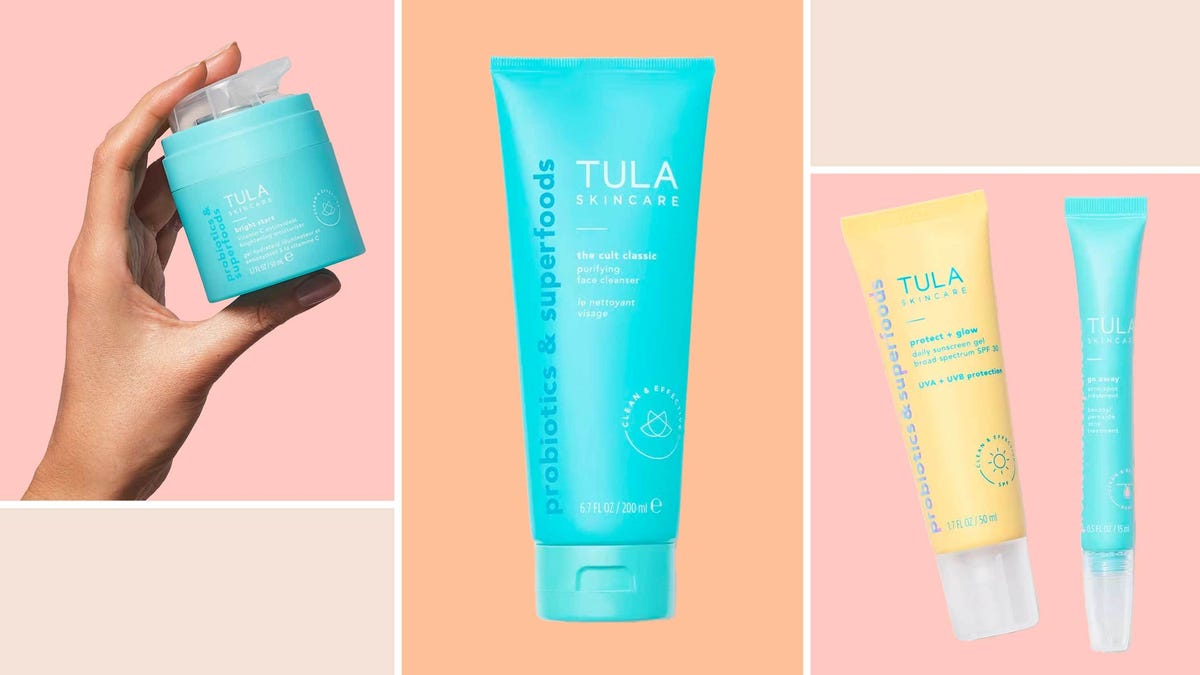 Shop Tula skincare products and save 20% sitewide