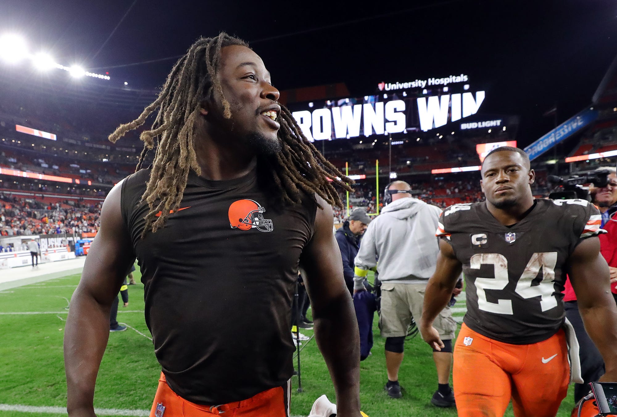 cleveland browns end zone shirt