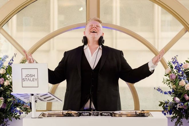 Local DJ Josh Staley, owner of Josh Staley Productions