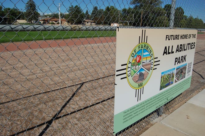 The final design for Farmington's planned all-abilities park on the site of the former Tibbetts Middle School will be unveiled during a pair of public meetings this week.