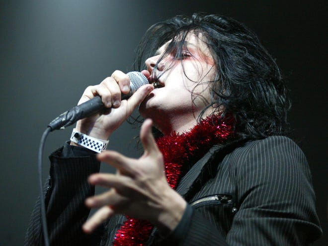 My Chemical Romance will headline Firefly Music Festival's Day 2 on Friday, as part of the 10th anniversary of the festival in The Woodlands of Dover. Musician Gerard Way of My Chemical Romance performs at KROQ's Almost Acoustic Christmas at Universal Amphitheater December 12, 2004 in Universal City, California.