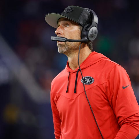 San Francisco 49ers' Kyle Shanahan is making his f