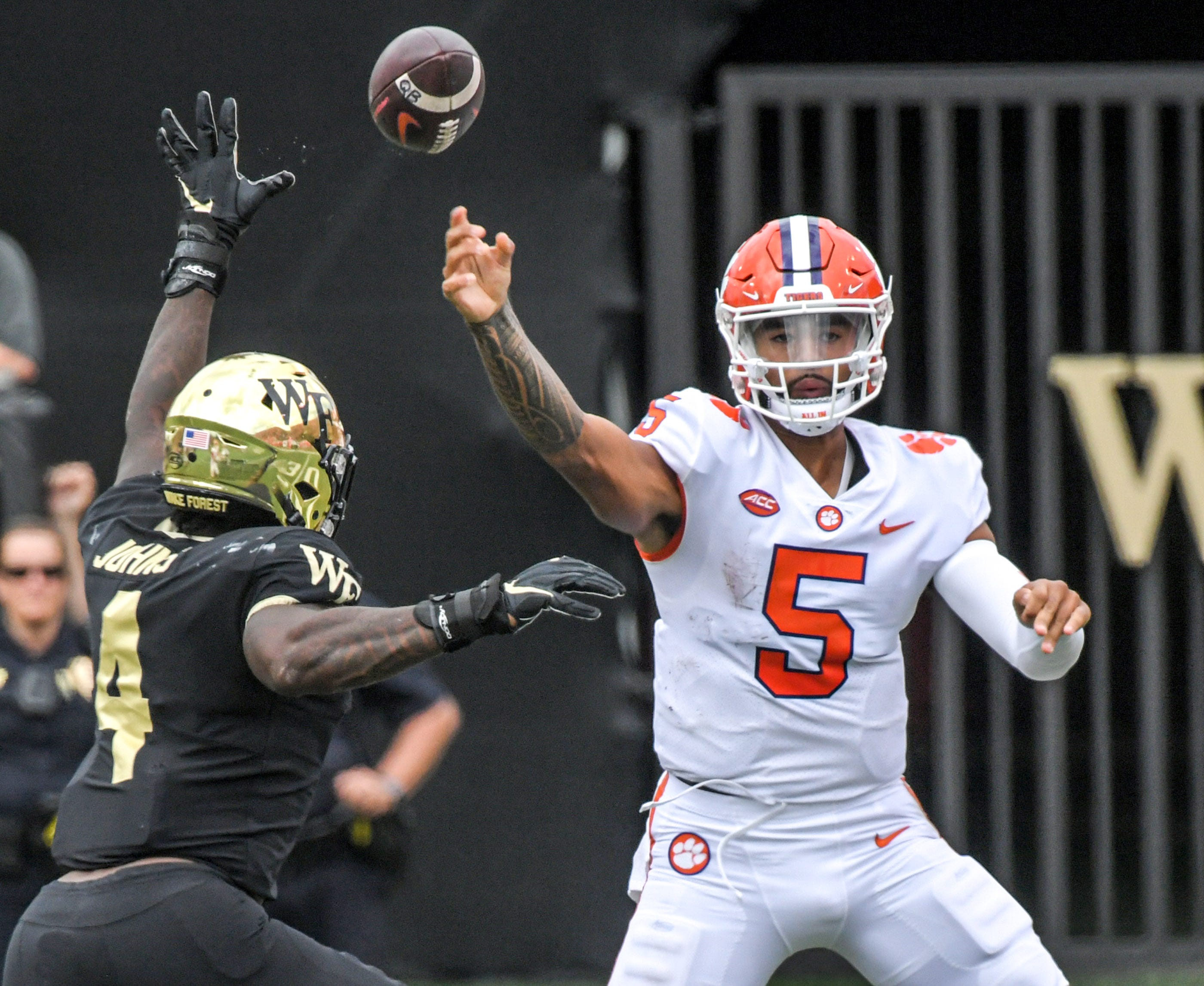 Clemson football score vs. Wake Forest Live updates from ACC Week 4