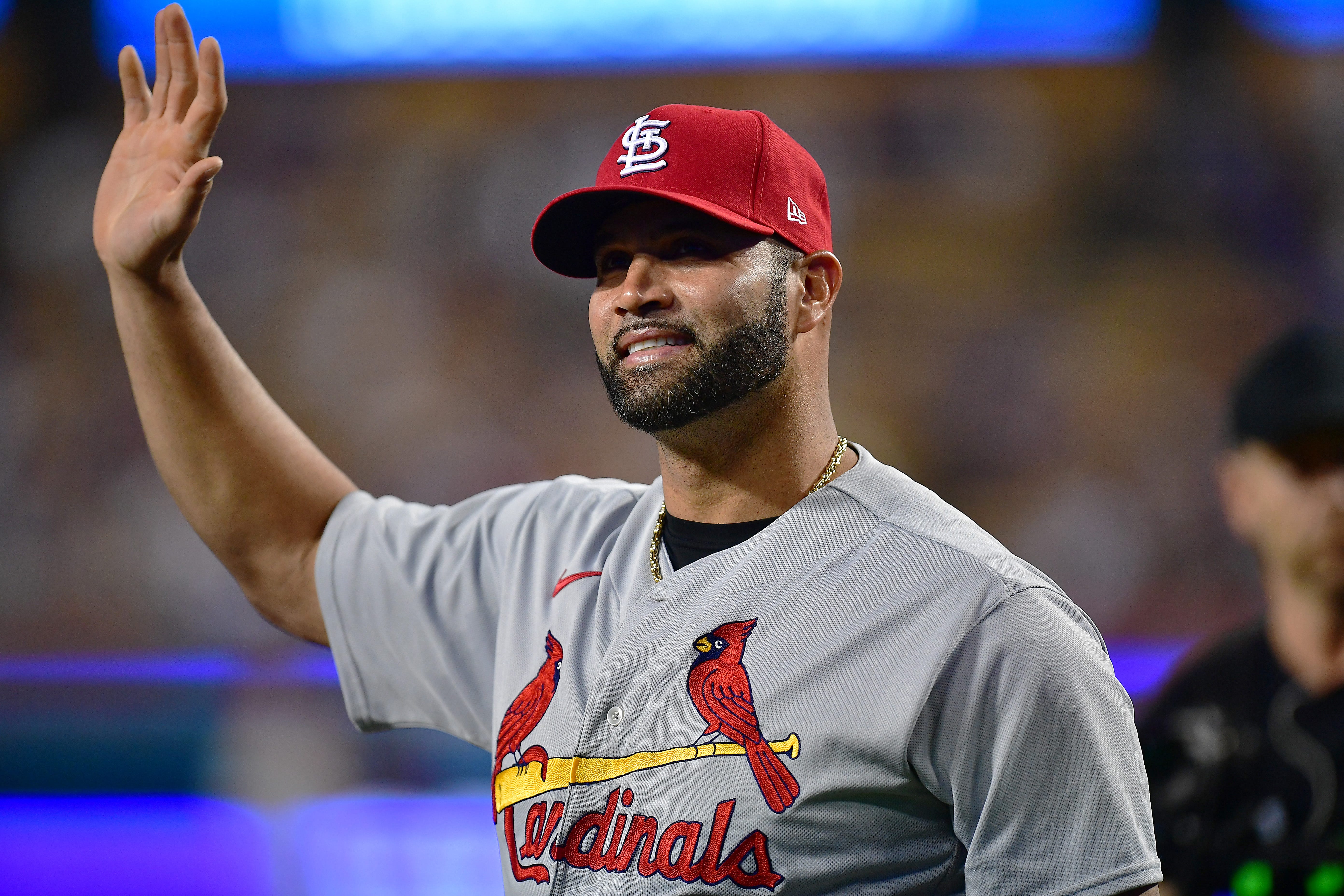'The Dodgers believed in me': Nothing but love as Albert Pujols joins 700 club vs. former team