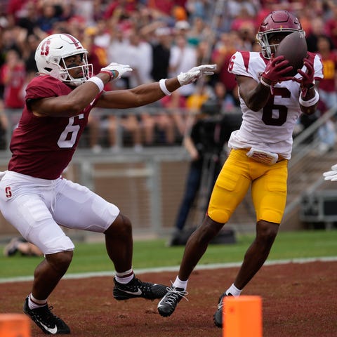 Southern California defensive back Mekhi Blackmon 