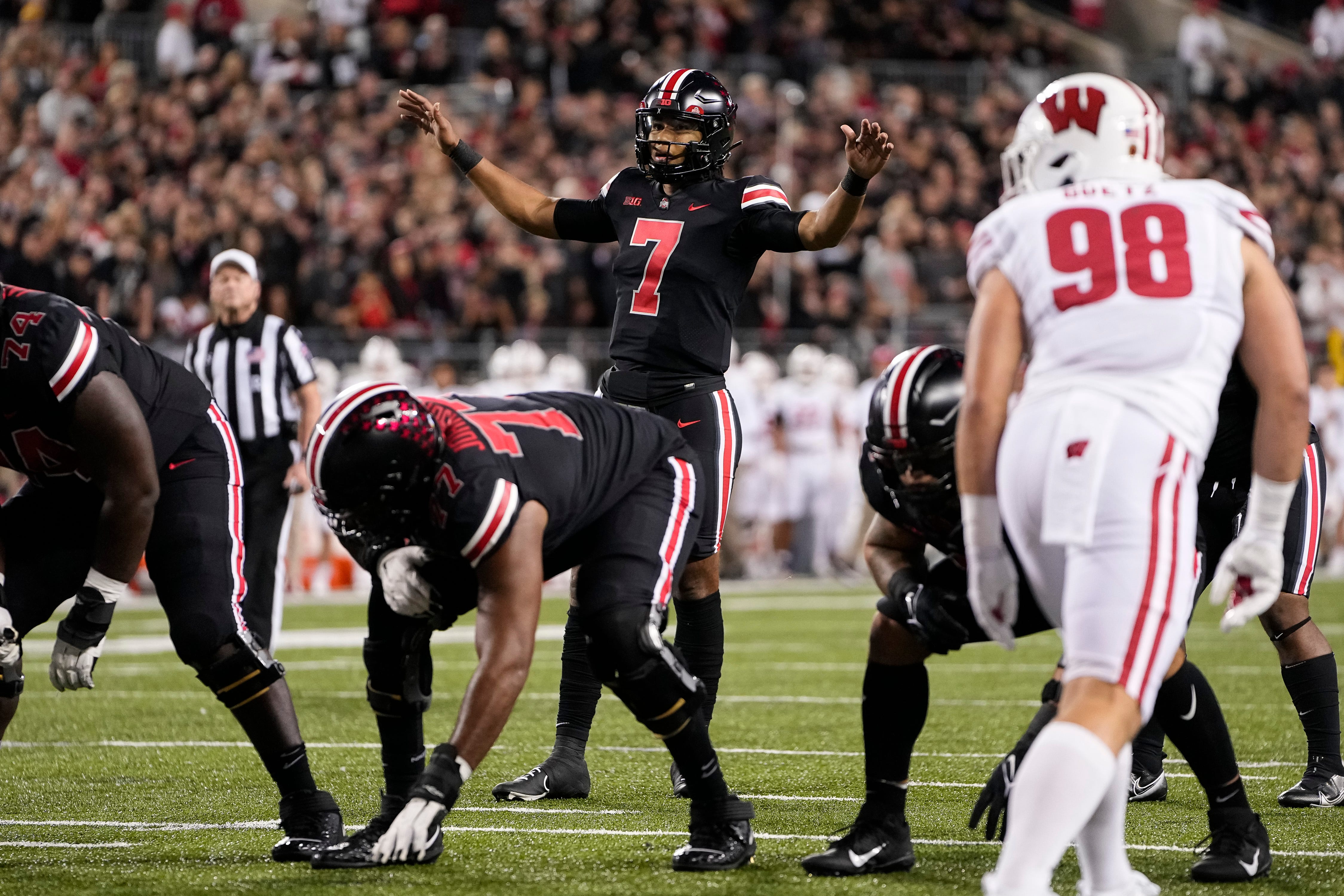 Ohio State quarterback CJ Stroud stats vs other Heisman hopefuls