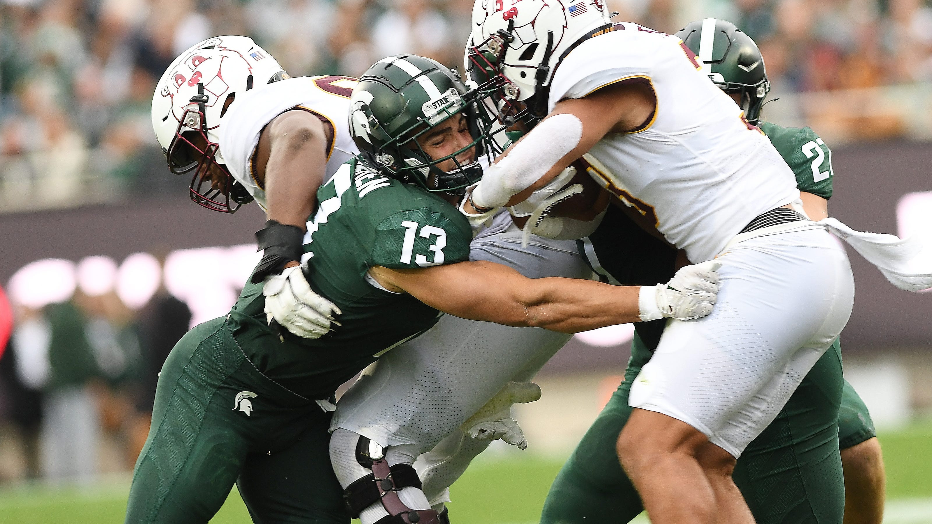 Green Room podcast: Michigan State Spartans' football season on brink