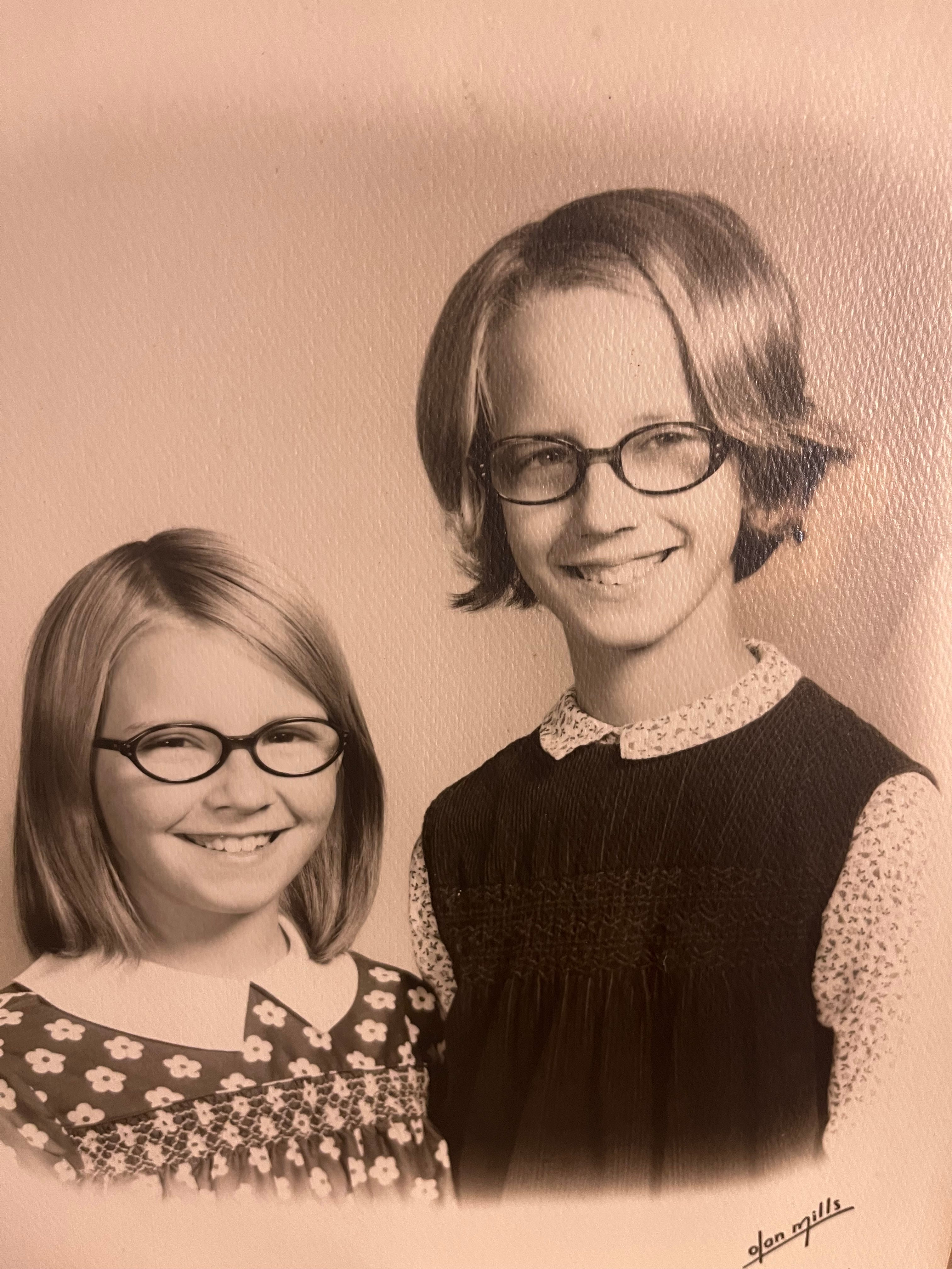 Aug 8, 2022; Cincinnati, Ohio, United States;  Marilyn Williams and Judie List Sweeney as children.Judie and Marilyn were two of at least 17 women sexually abused by Dr. Ray Carroll in Circleville, Ohio.