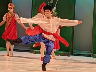 For 13 years, Tucker Tuffile has studied Russian ballet at Ballet Prestige in Barrington. The ballet, he said, is superb for developing both large and small muscle groups. And for building stamina.