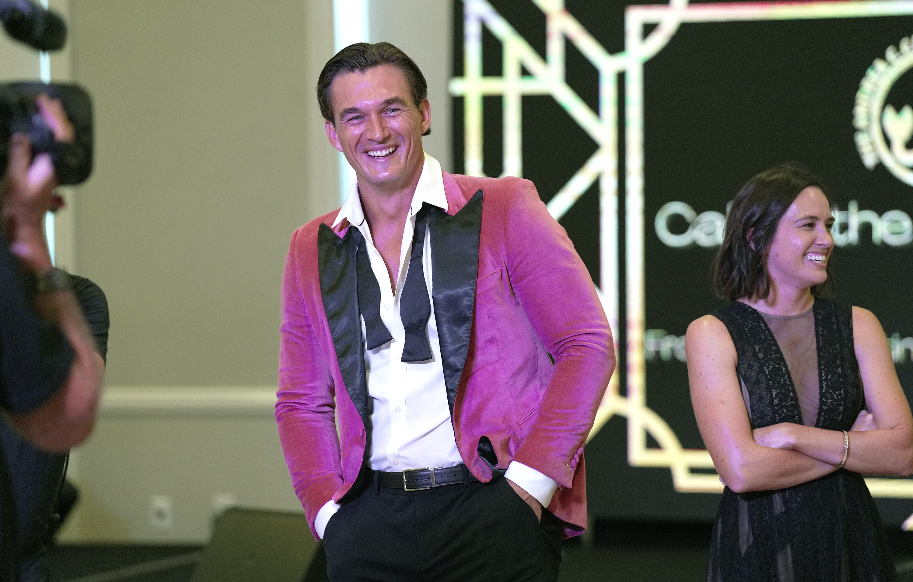 Former 'Bachelorette' contestant Tyler Cameron hosts Jupiter charity gala