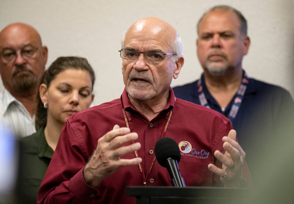 Lee County Manager Roger Desjarlais said the day before Hurricane Ian hit that barrier islands could be over-washed and people who decide to stay on them “do so at their own peril.”