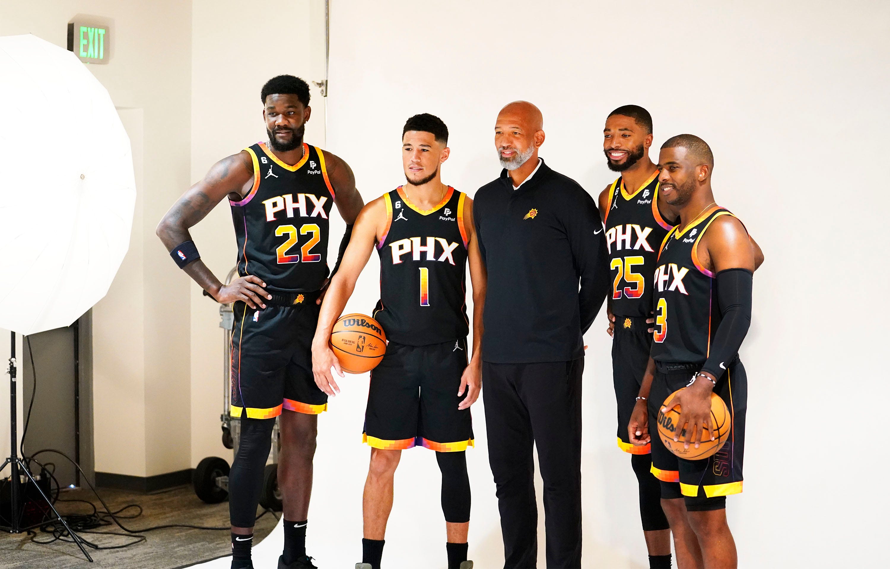 Who's on the 202223 Phoenix Suns roster as the NBA season begins