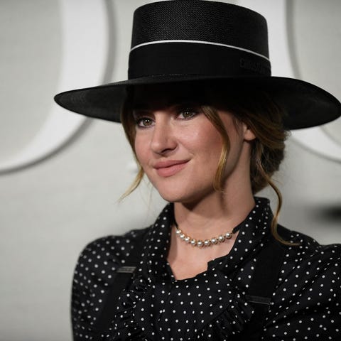 US actress Shailene Woodley arrives to attend the 