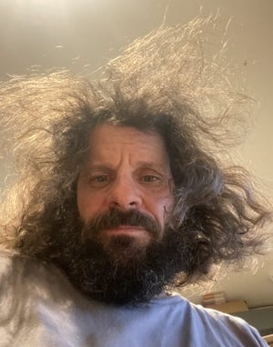 On Wednesday, Sept. 28, 2022, days before shaving his head as a fundraiser for Maine's childhood cancer program, we know Ogunquit's select man Rick Dolliver is in the middle of growing his hair.
